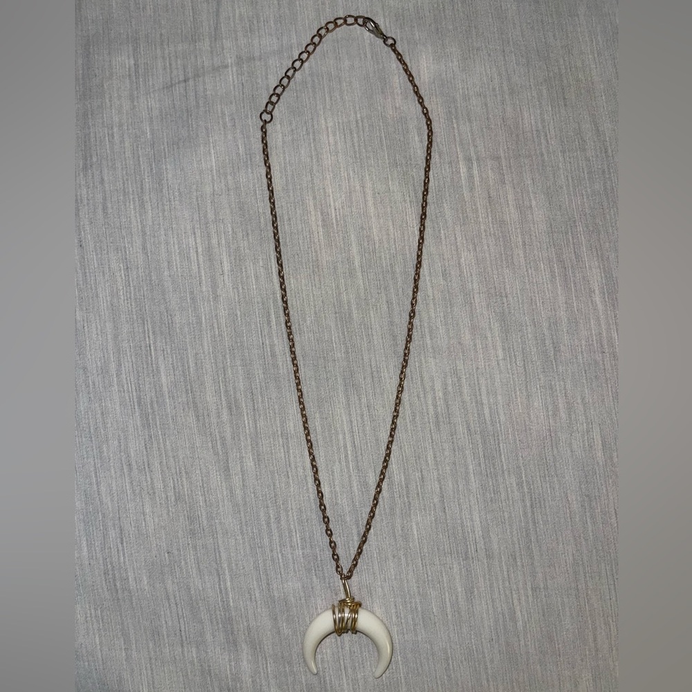 Crescent Horn Necklace